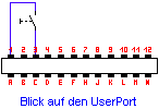 Schaltplan des Resettasters