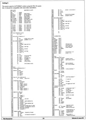 [AUTOSWAP: A Multiprocessing System on the C64 (7/8)]