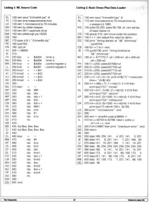 [Microsecond Timer for the Commodore 64: Count microseconds for up to 70 minutes (3/3)]